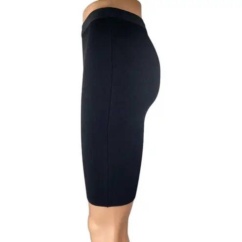 RACHEL Rachel Roy Black Pull On Knit Sculpt High Waisted Pencil Mini Skirt Sz XS