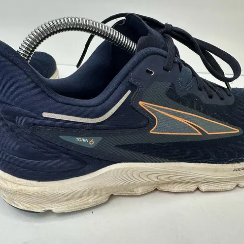 Altra Womens size 9 Torin 6 Road Running Sneakers Shoes Blue Lace Up 500601