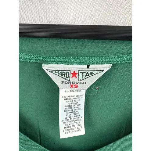 Women’s Hard Tail XS Green Short Sleeve Shirt