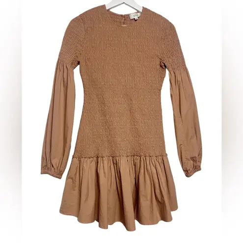 ALC Frank NWT A.L.C Kara Smock Cotton Mini Dress