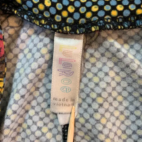 LuLaRoe  Leggings Roller Skate Print Funky Pattern Casual Athleisure Retro Lounge thumbnail 7