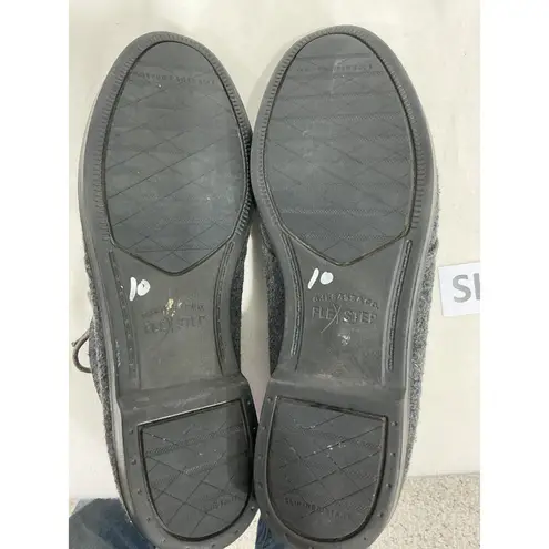 Womans G. H. Bass & Co Flex Step Elyse Gray Fabric Chukka Lace Up Boots Size 8 M