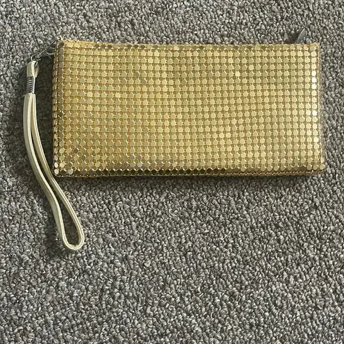 Rsvp  gold wristlet