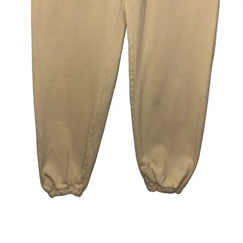 Samaria Leah Nicki Sweats Jogger Pants Oat Denim Lace