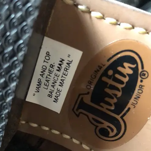 Justin Boots New Old Stock Justin suede roper boots western riding