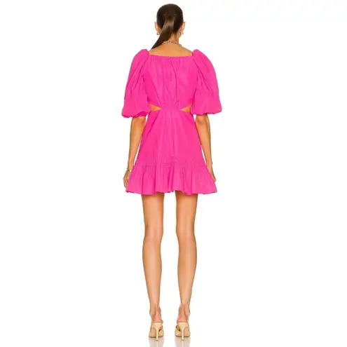 Alexis Bertana Mini Dress in Magenta Size Medium
