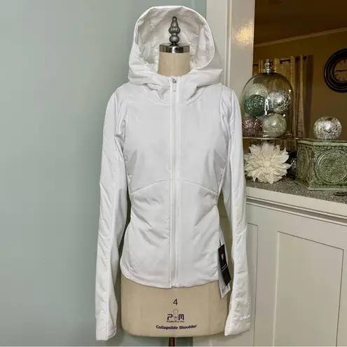 Lululemon  Push Your Pace Jacket White Size 12 NWT - Image 6