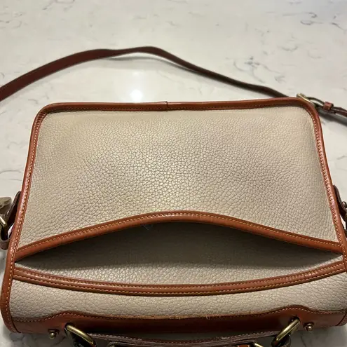 Dooney & Bourke Classic  Vintage Calico Cream Shoulder Bag