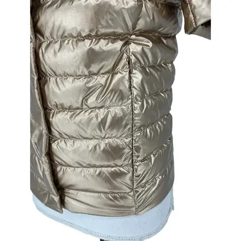 J. McLaughlin  Sarabeth Puffer Jacket Gold