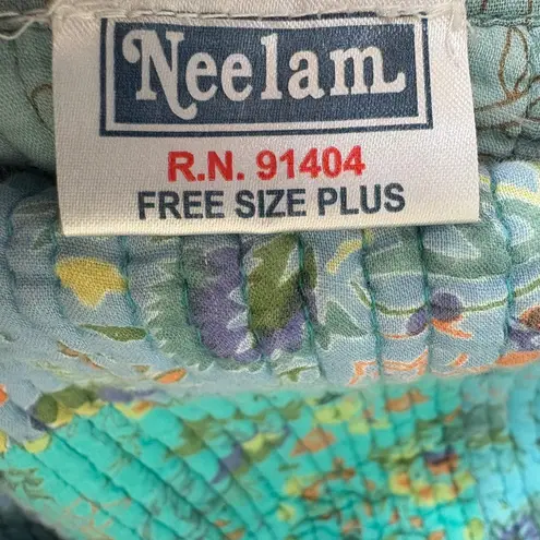 Reversible Floral Patchwork Coat