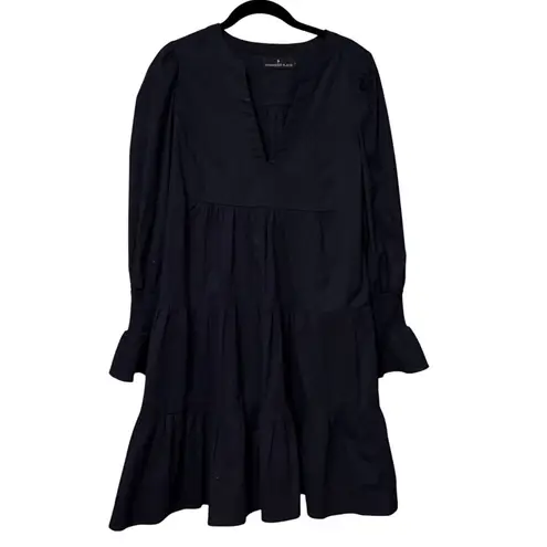 Tuckernuck Pomander Place Black 100% Cotton Poplin Kenzo Mini Dress Size Large