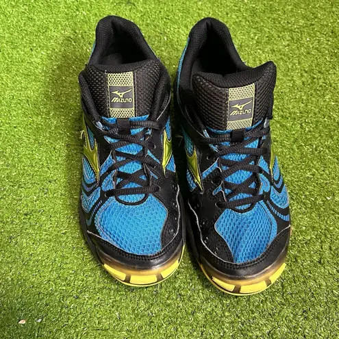 Volleyball Shoes Size 6 Women's Mizuno Wave Bolt 2 Turquoise & Green EUC