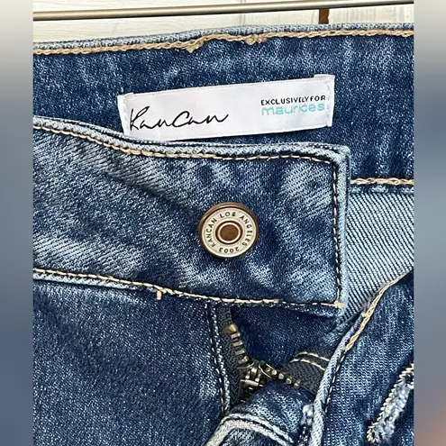 KanCan size 18 18x33 womens Flare High Rise Back Seam Jeans NWT Maurices Blue