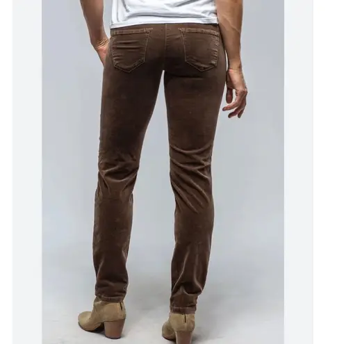 MAC Rich Jeans Slim Velvet In Fawn Brown 28 Chocolate Brown Designer Boho