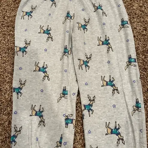 Sonoma Raindeer Long Sleeve Pant Pajama Sleep Set