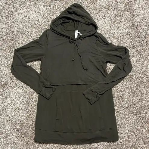 Latched Mama Cloud Nursing Hoodie Olive XS Green