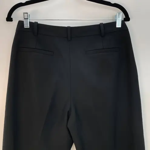 Pure Collection Women's Black Wool Blended Career Twill Dress Pants Size 6