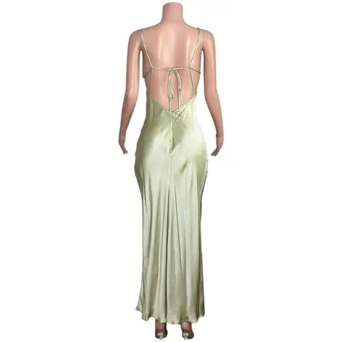 Bec & Bridge Indi Strappy Maxi Dress, Honeydew, 6 (US)