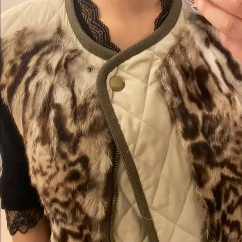 Chloé Chloe rabbit fur vest. Size 34