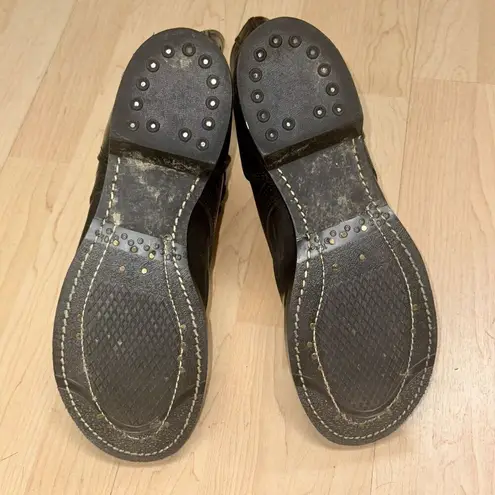 Vintage Corcoran Marauder Jump Boots 10.5 E Black Leather USA Military