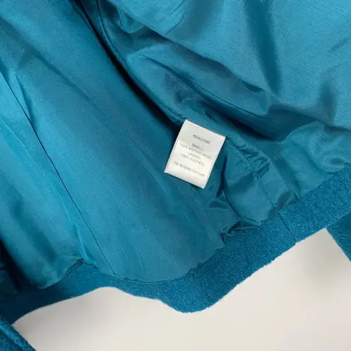 Pendleton Teal Blue Merino Wool Blazer Jacket