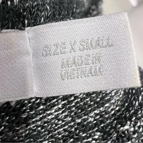 T by Alexander Wang Marled Dark Gray Jersey Knit Draped Back Maxi Dress