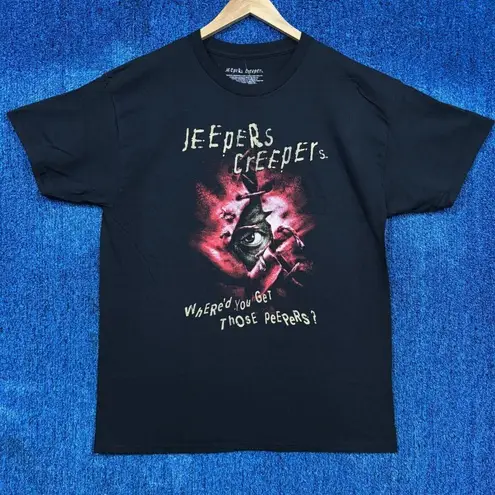 Jeepers Creepers “Where’d You Get Those Peepers” Horror Movie Graphic T-Shirt Size Large