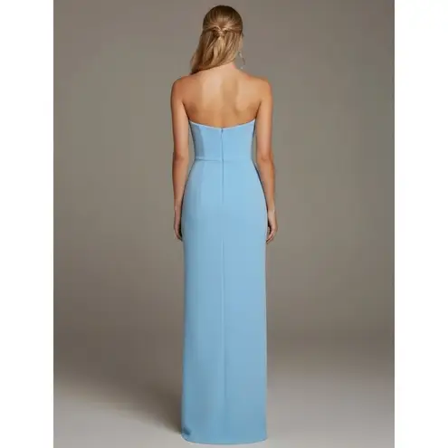 Amanda Uprichard  Cherri Strapless Gown, Pacific, Large