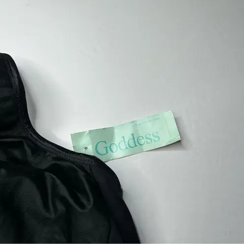 NEW Goddess Black Sports Bra 46D wire free wireless unlined GD5056 Size undefined