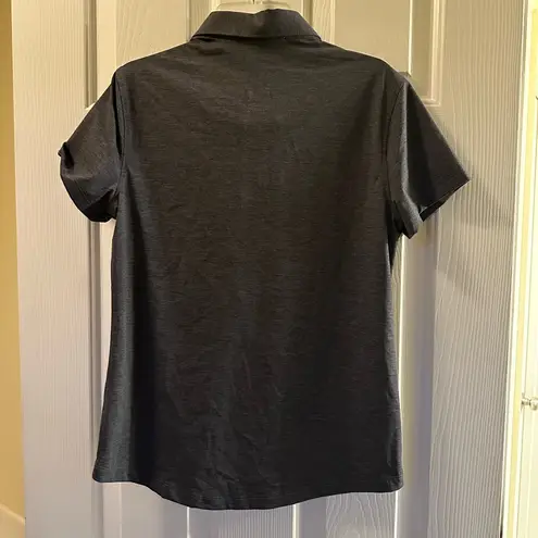 Greyson NWT Women’s Scarlett Golf Polo Dark Grey Medium Gray