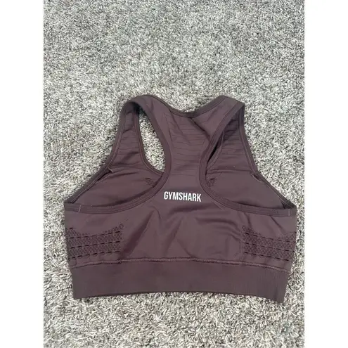 Gymshark  energy seamless racerback training sports bra brown/purple women’s M