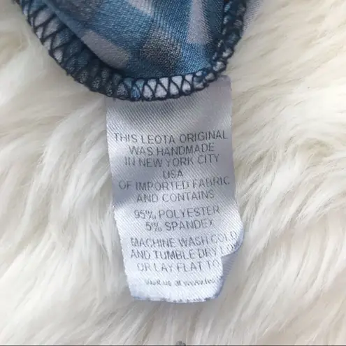 Leota Sleeveless Maternity Midi Dress Plaid Knit Tie Waist Blue Gray Small