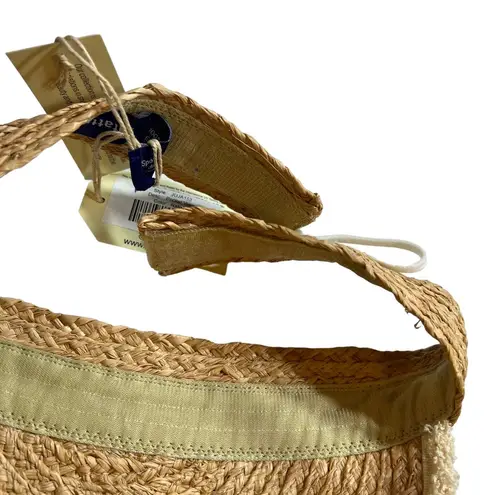 Hat Attack Pocket Visor Straw Adjustable New