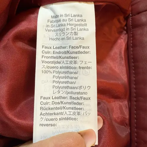 J. Crew Accordion Pleat Faux Leather Midi Skirt A