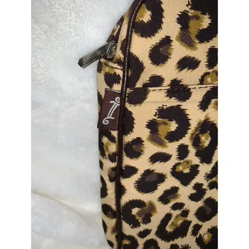 Leopard Print 13" Laptop/Tablet Sleeve Padded Multicolor Case