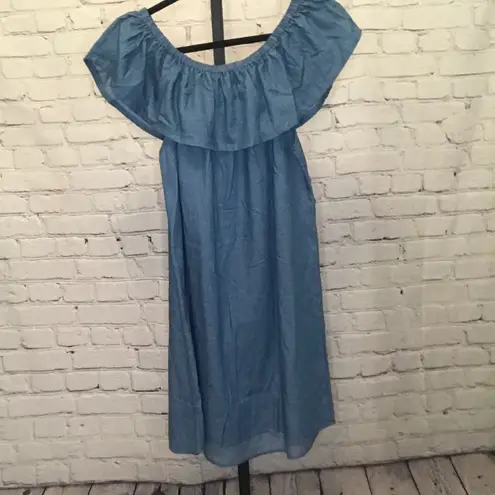 Kori NWT America Embroidered Off Shoulder Dress