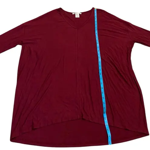 Joy Joy 3/$15  red top with cropped sleeves