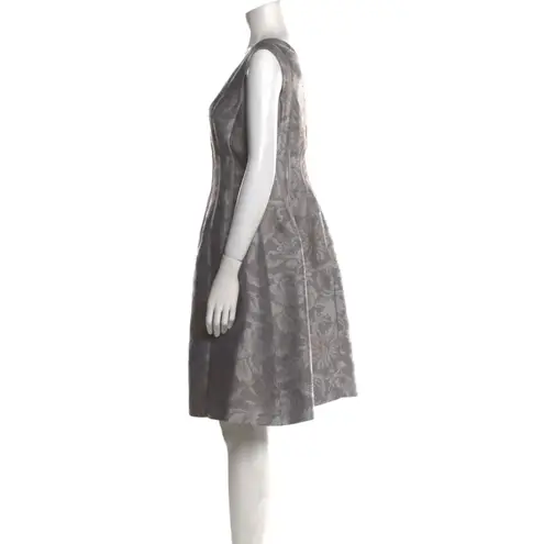 Oscar de la Renta RUNWAY. $2990 FLORAL DAMASK JACQUARD Size: L | US 10