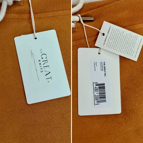 The Great The Sweat Short | California Poppy | Sz 3 | NWT