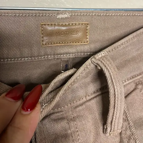 MOTHER Jeans The Stash Tripper Ankle High