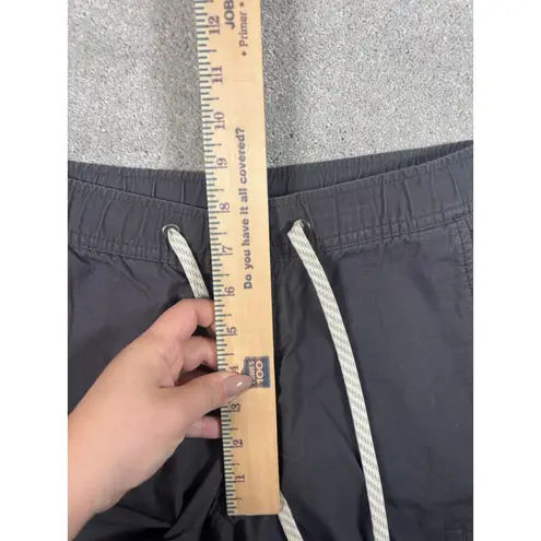 Vuori Pants Womens Xs Charcoal Gray Ripstop Cargo Pocket Drawstring