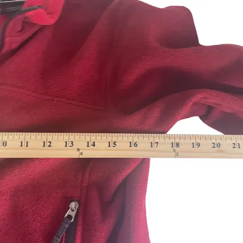 Rei Co-op REI Thermal Pro Women's Size XS Red Fleece Zip Up Outdoors Sweater Jacket