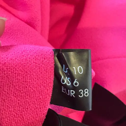 Solace London Joni Maxi Dress Magenta Pink Sleeveless Size US 6 UK 10