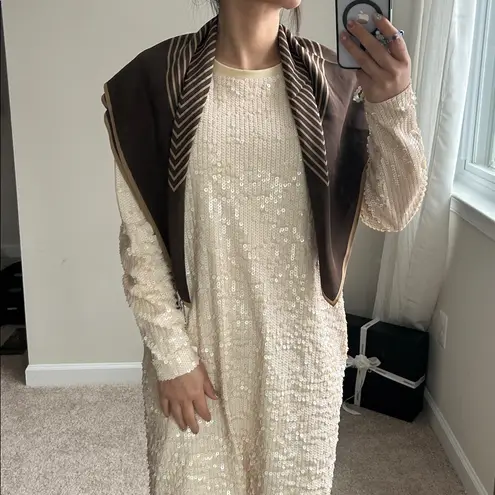 TOTEME Geometric silk 100% Scarf