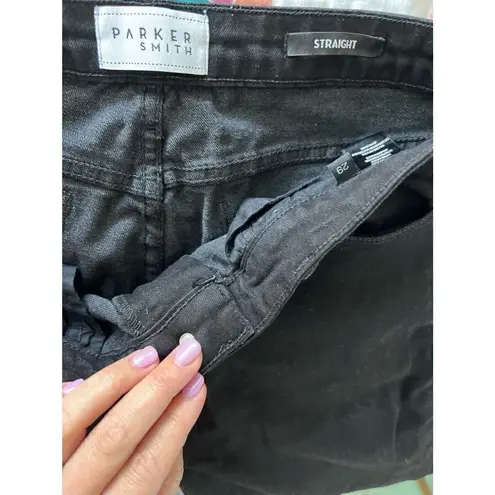 Parker Smith STRAIGHT BLACK DENIM JEANS SIZE 29