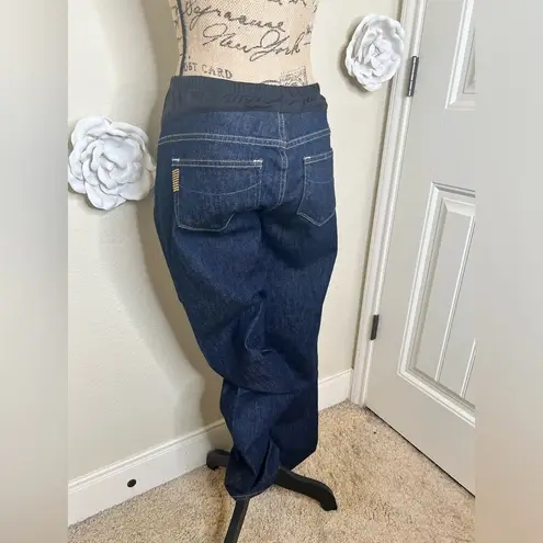 Paige Premium Denim Maternity Melrose Jeans in Dark Blue Size 29