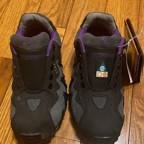 NEW Women's Terra Spider Composite Toe Athletic Safety Work Shoe Size 6 Black