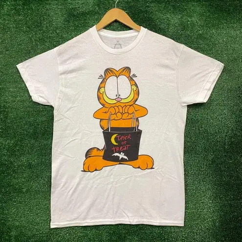 Nickelodeon Garfield Trick R Treat Halloween Tee M