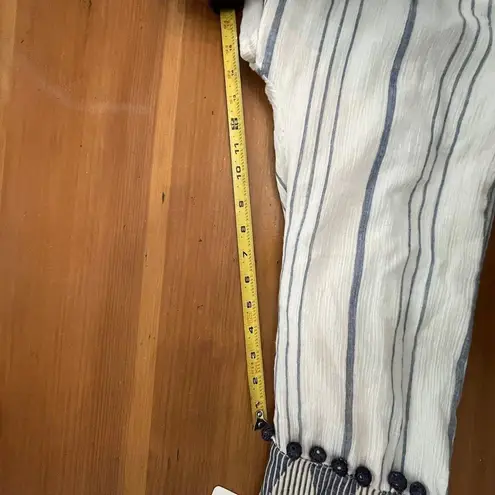 Saylor Women's Striped Pom Pom Candice Jumpsuit Size XS NWT Made in India