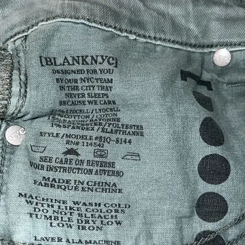 BLANK NYC  Hiker Short light Green Denim Size 26